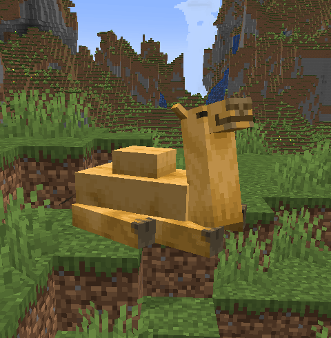 Верблюд в Minecraft 1.20 Скриншот 1