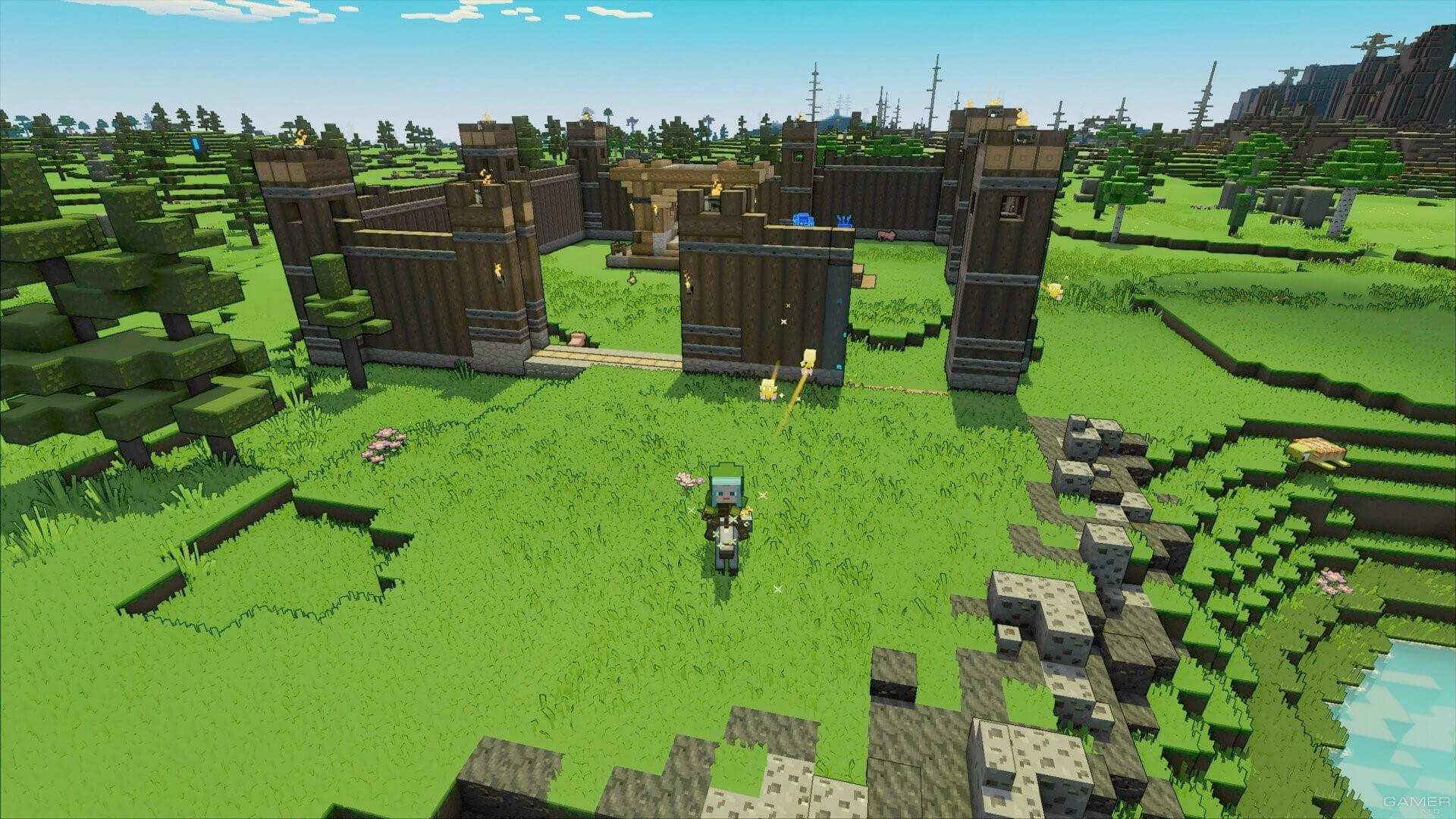 Геймплей скриншот 1 Minecraft Legends
