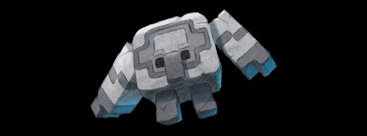 Каменные големы в Minecraft Легенды