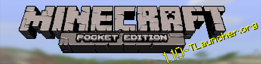 Лого Minecraft PE 1.10