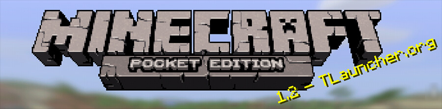 Лого Minecraft PE 1.2