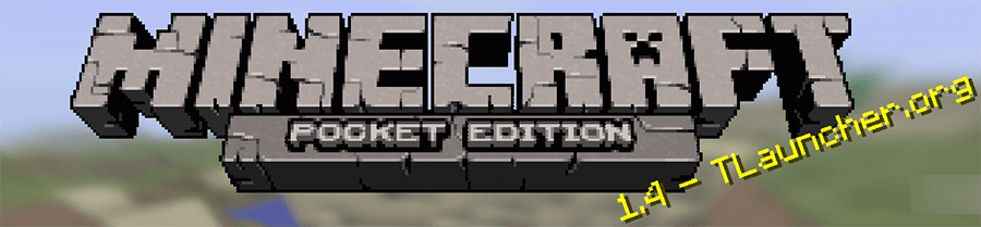 Logo Minecraft Pocket Edition 1.4