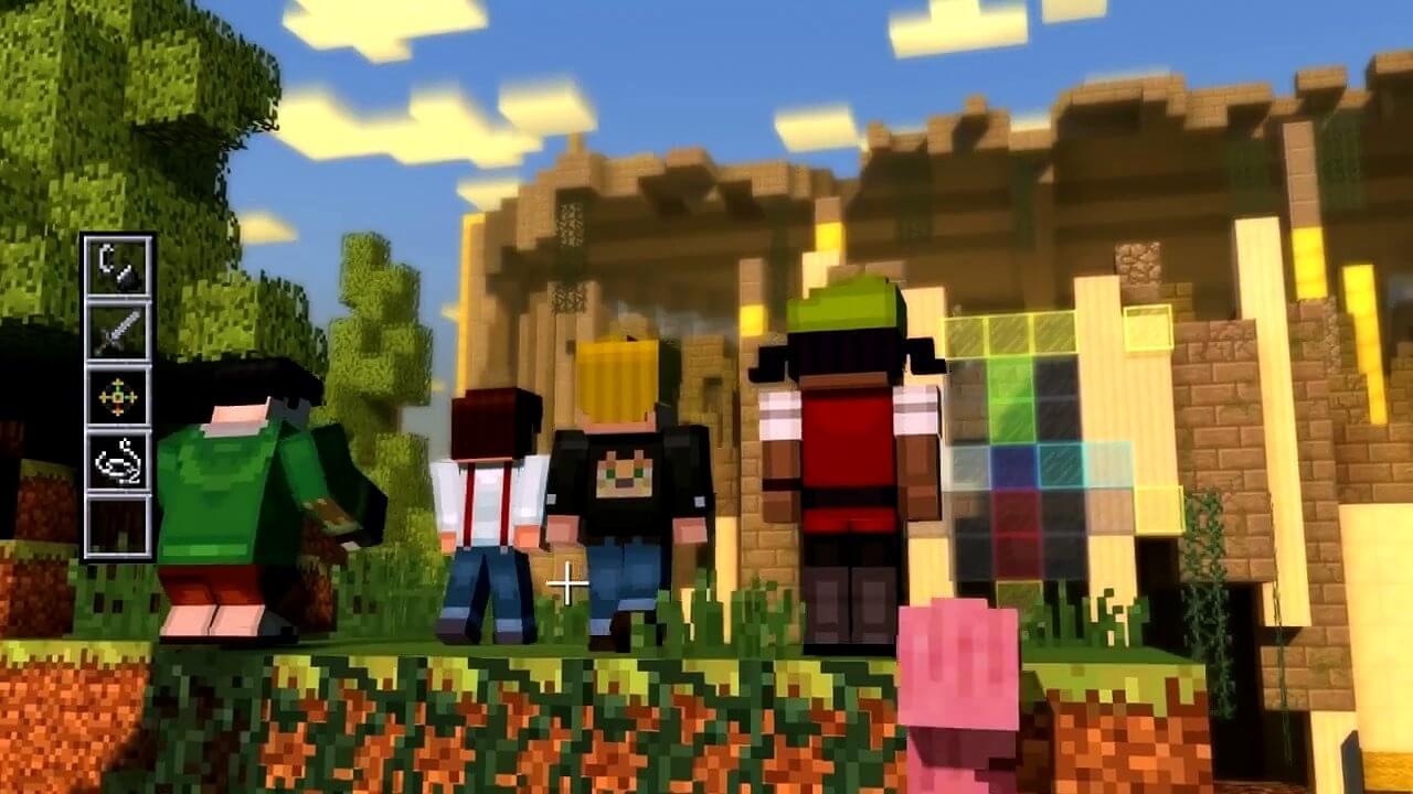 Minecraft Story Mode Episode 1 Скриншот 2
