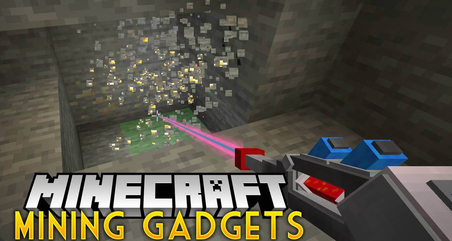Mining Gadgets for Minecraft 1.16.3