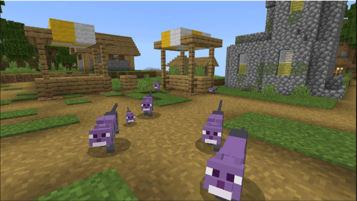 Mobs From Minecraft Earth for Minecraft Pocket Edition 1.12