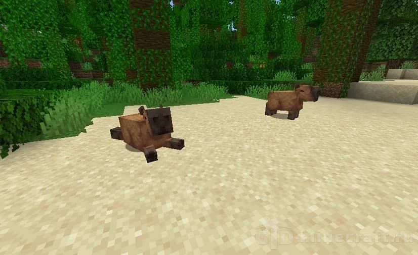 MINECRAFT - COMO JOGAR COM AS CAPIVARAS NA BEDROCK E JAVA EDITION 