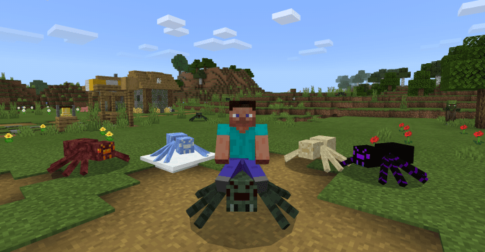 Mountable Spiders screenshot 1