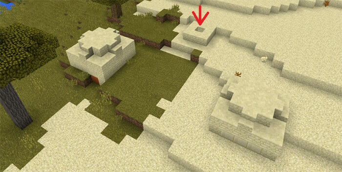 Храм в пустыне Minecraft PE