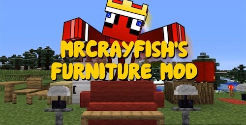 MrCrayfish’s Furniture 1.7.10 скриншот 1