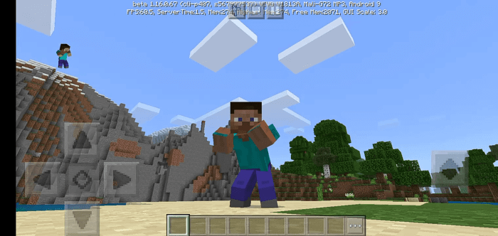 New Player Animation for Minecraft Pocket Edition 