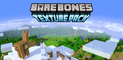 Bare Bones Texture Pack 1.20 Minecraft Texture Pack