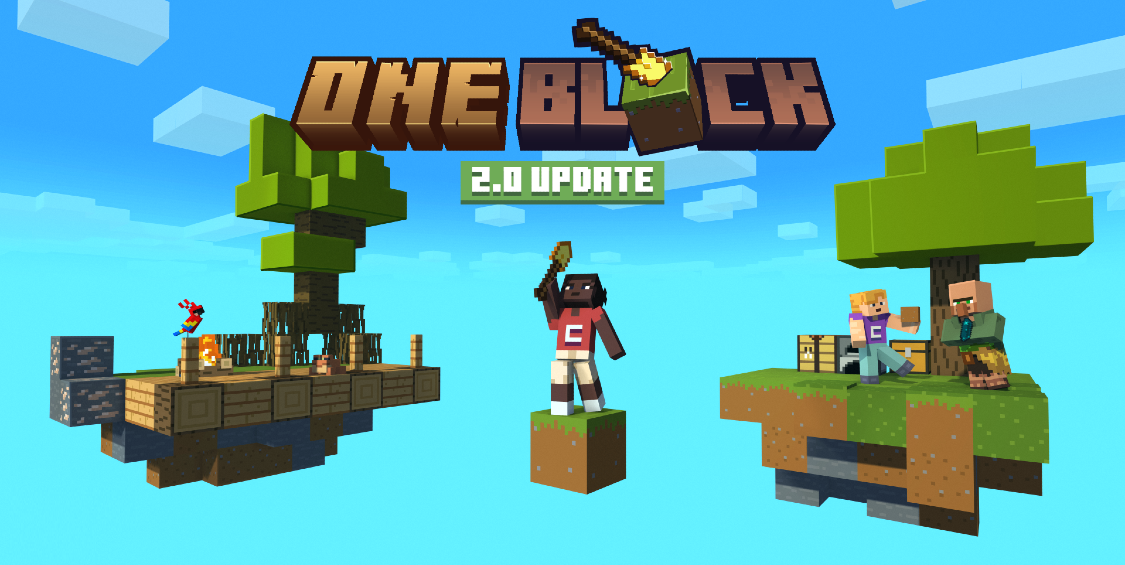 minecraft one block