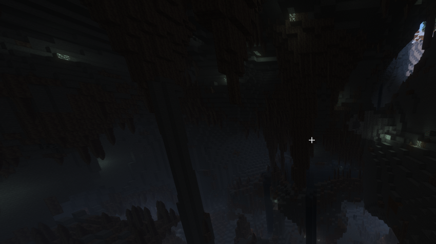 Огромная пещера со сталактитами screenshot 2