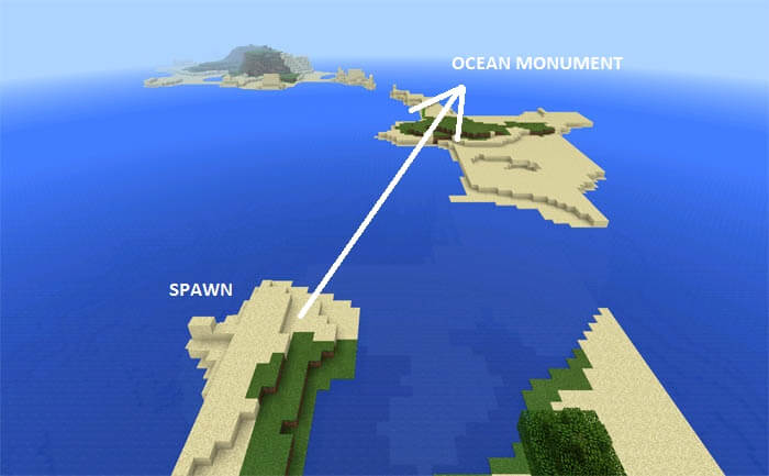 Ocean Monument Close to Spawn скриншот 3