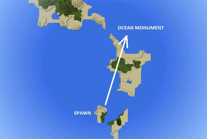 Ocean Monument Close to Spawn скриншот 2