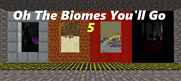 Oh The Biomes You'll Go 5 скриншот 1