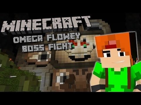 Omega Flowey Fight in Minecraft! Minecraft Map