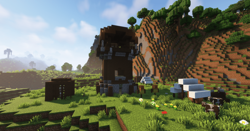 Деревня рядом с джунглями screenshot 2