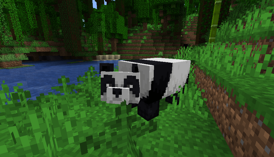 Панда в Minecraft 1.14 скриншот 1