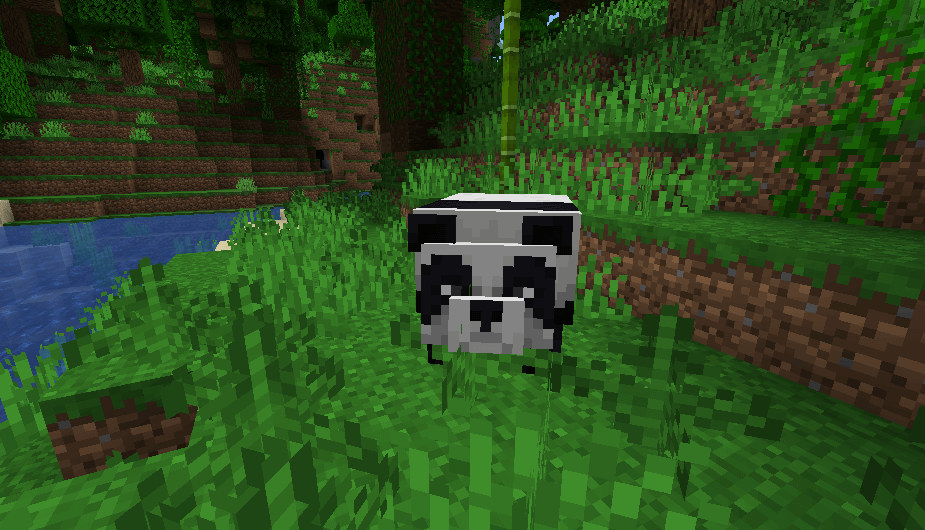 Панда в Minecraft 1.14 скриншот 2