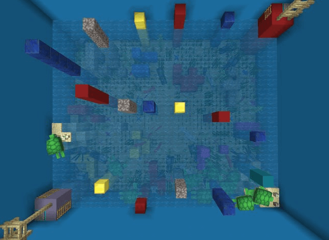 Карта Aquatic Parkour скриншот 1