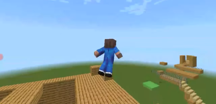 Parkour Animations для Minecraft Pocket Edition 1.20