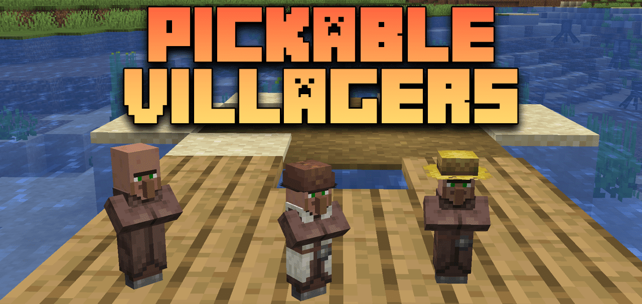 Pickable Villagers screenshot 1
