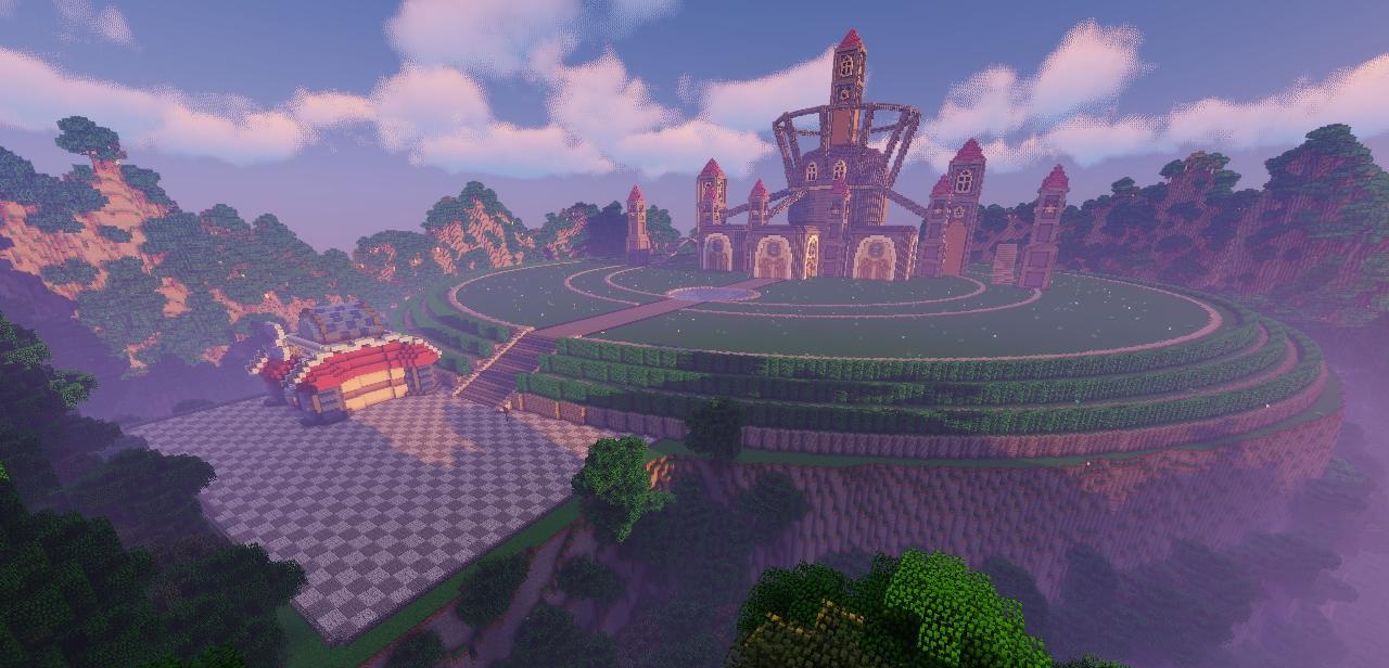 Oasis Pixelmon Spawn Spring- Gym - City - Town Minecraft Map