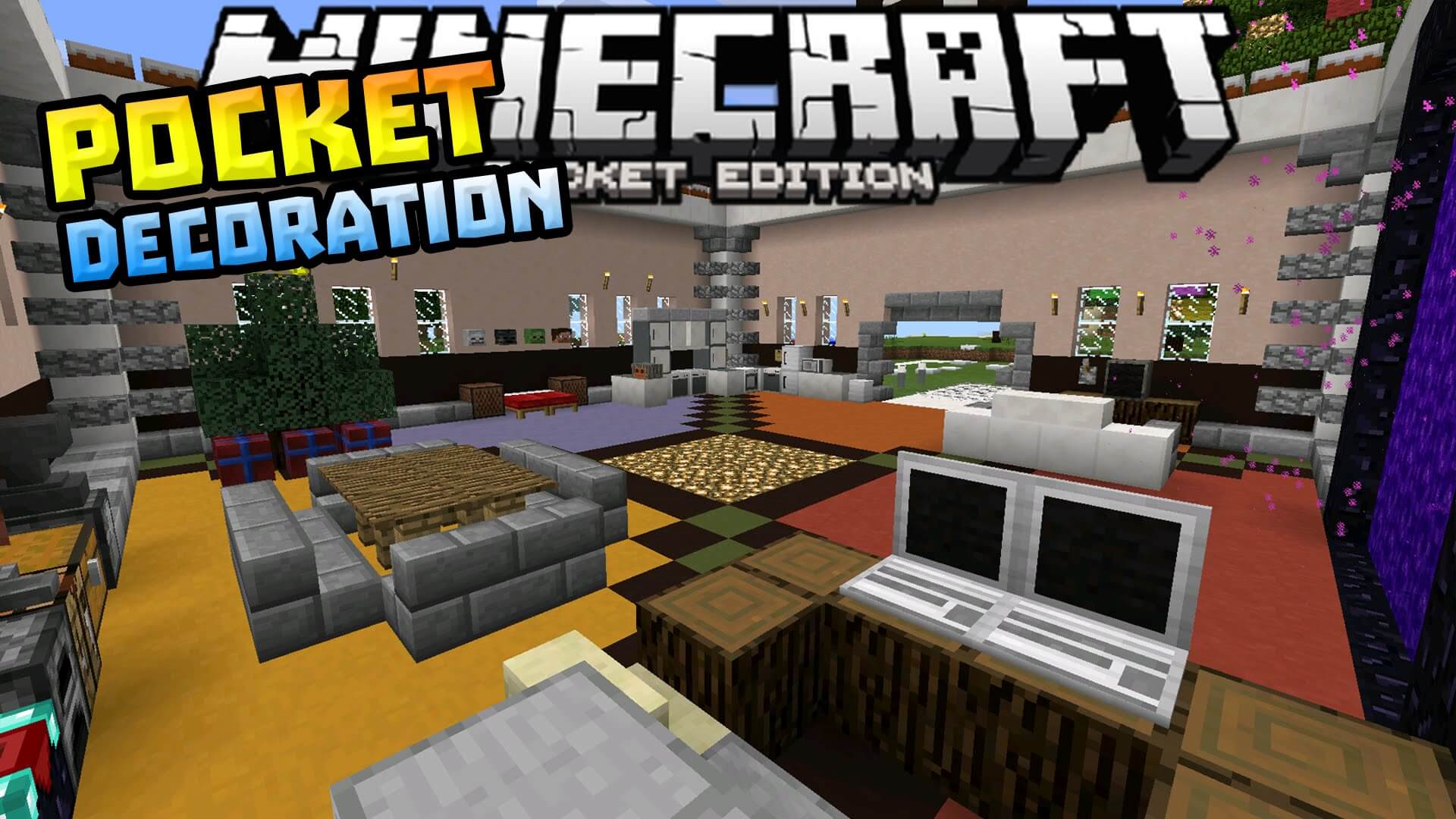 Pocket Decoration для Minecraft Pocket Edition 1.0