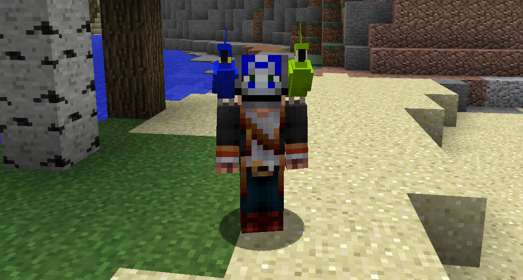 Parrots screenshot  2 in Minecraft 1.12