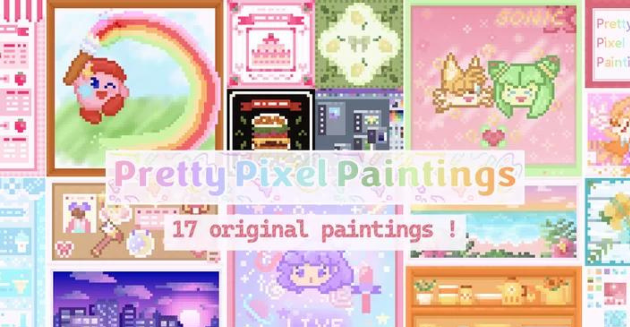 Pretty Pixel Paintings screenshot 1