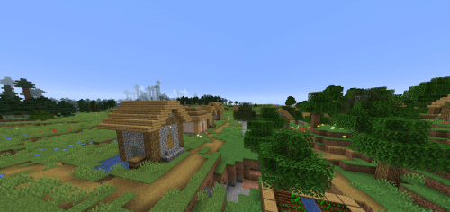 Уютная деревня рядом с лесом screenshot 1