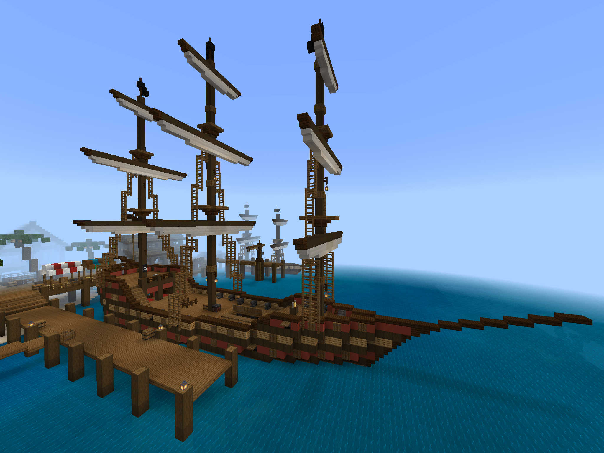 pirate ship minecraft map
