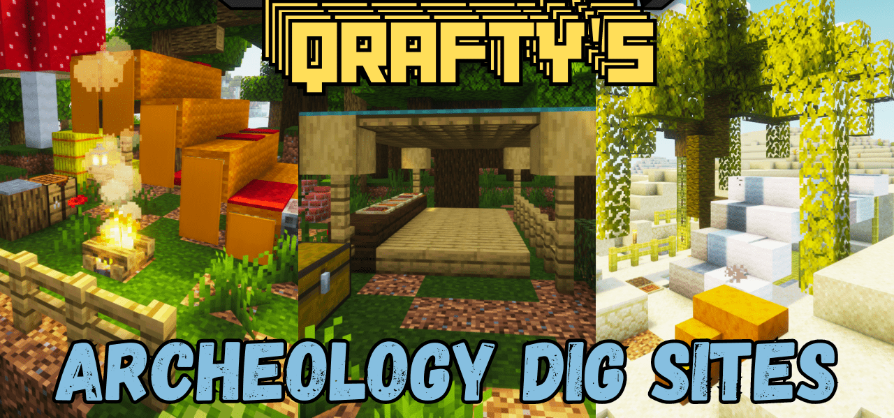 Qrafty’s Archeology Dig Sites screenshot 1