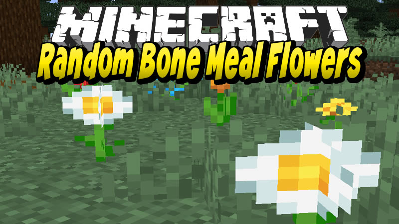 Random Bone Meal Flowers screenshot 1