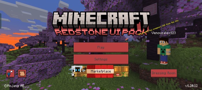 Redstone UI Pack screenshot 1