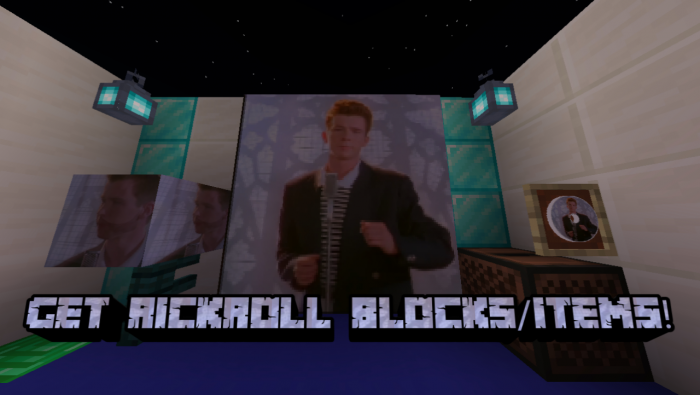 Rick Roll Block Minecraft Texture Pack Minecraft Texture Pack