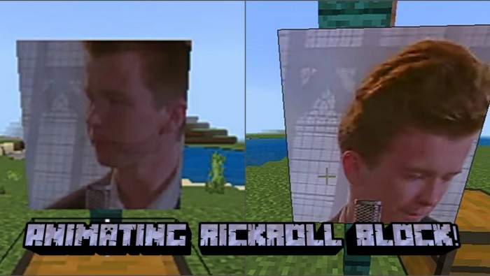 Rick Roll Block Minecraft Texture Pack Minecraft Texture Pack