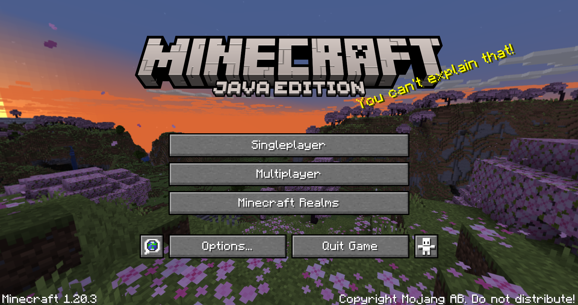 Minecraft Java Edition 1.20.3
