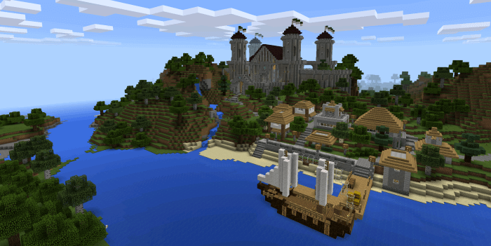 Mariner Castle for Minecraft Pocket Edition