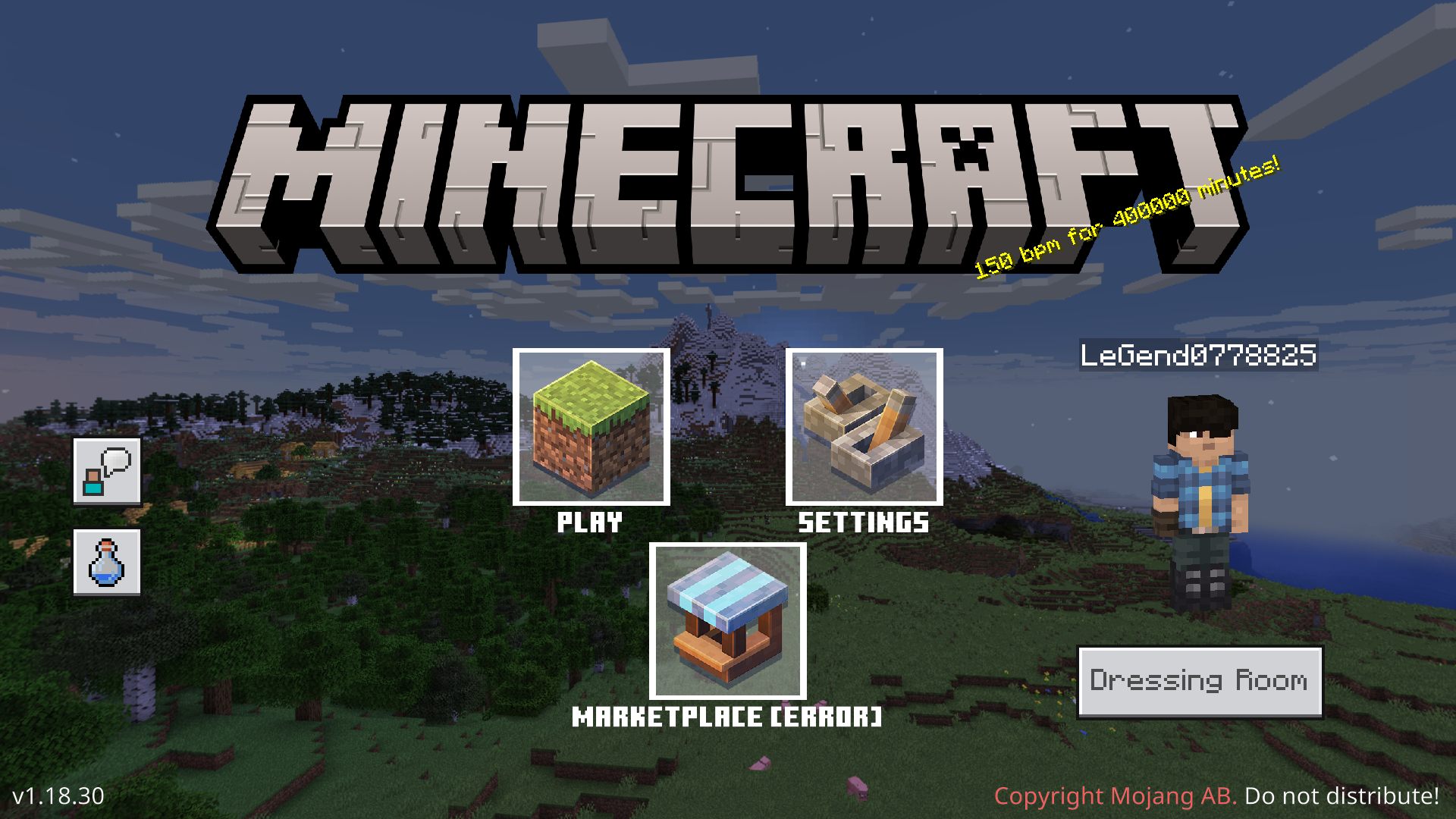 UI Minecraft Bedrock 1.19 Minecraft Texture Pack