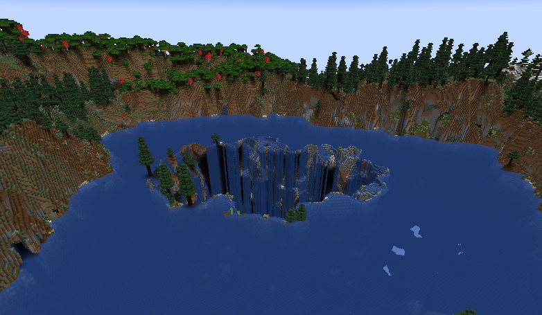 Огромная впадина посреди озера screenshot 3