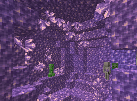 Amethyst Geode in Minecraft 1.17