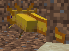 Axolotl in Minecraft 1.17 screenshot 1