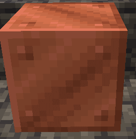 Block of copper ingots in Minecraft 1.17