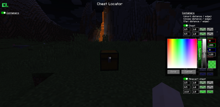 Chest locator screenshot 3