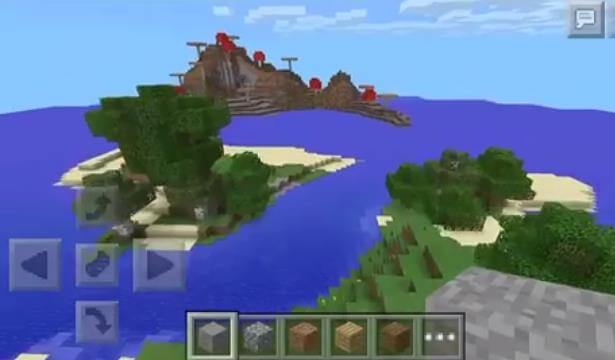 Грибной и обычный острова рядом друг с другом screenshot 1