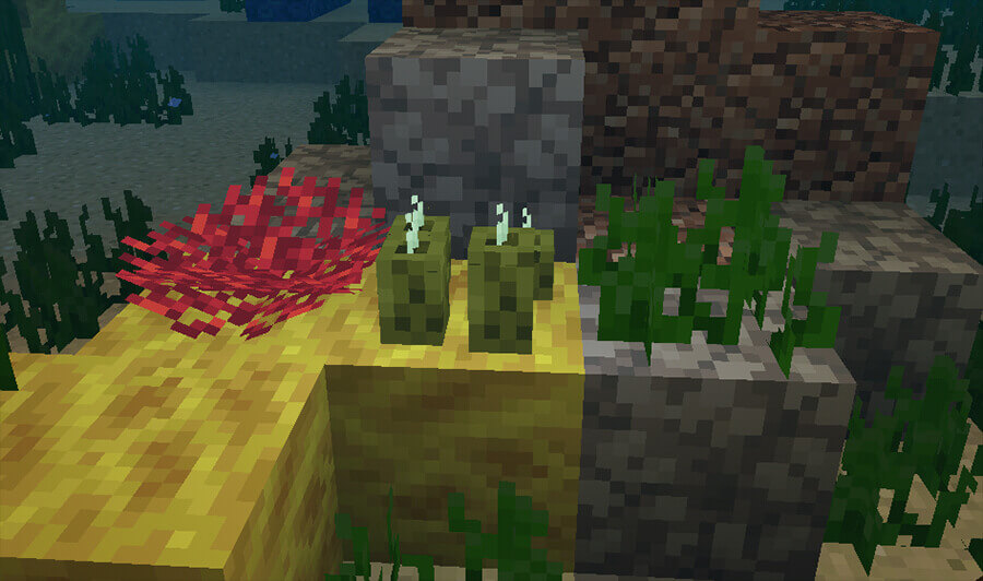 Морской огурец в Minecraft 1.4