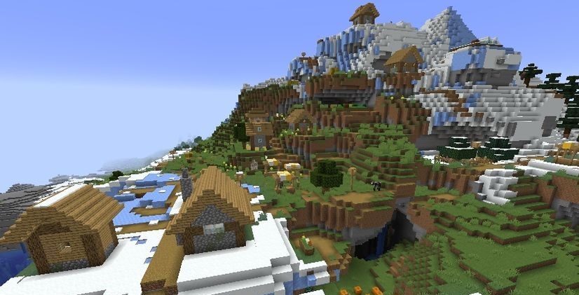 Деревня под скалами screenshot 2