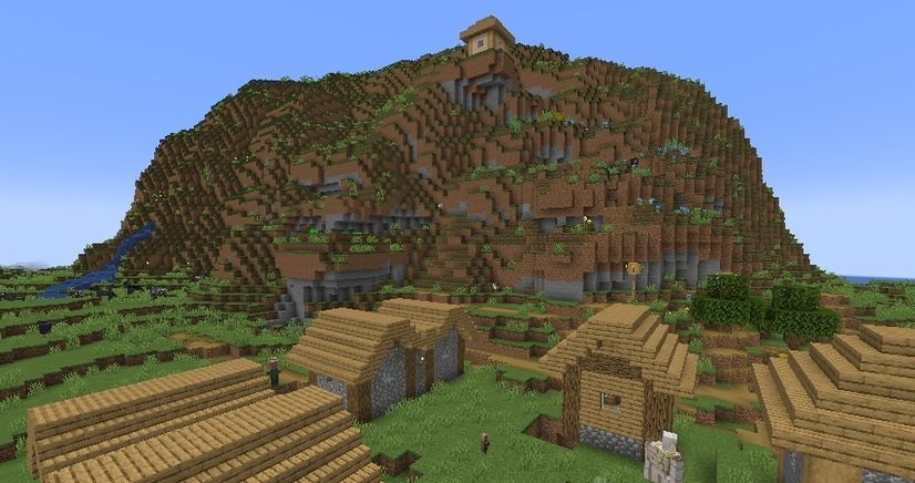 Большая равнина с деревней screenshot 3